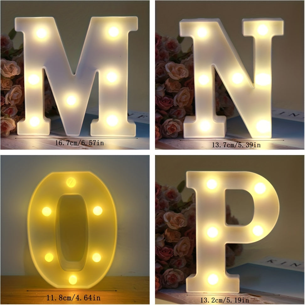 LetterGlow - Lámpara LED de Letras Inalámbrica para un Estilo Único