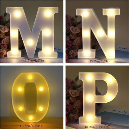 LetterGlow - Lámpara LED de Letras Inalámbrica para un Estilo Único