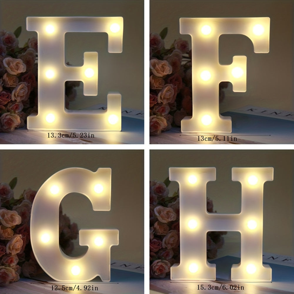 LetterGlow - Lámpara LED de Letras Inalámbrica para un Estilo Único