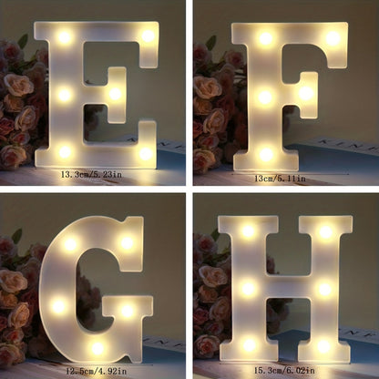 LetterGlow - Lámpara LED de Letras Inalámbrica para un Estilo Único