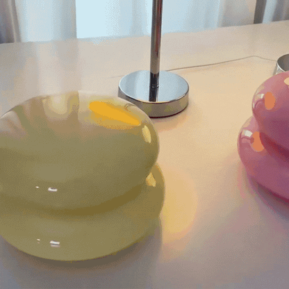 GlamoraLite - Elegante Lampada da Tavolo in Vetro per il Tuo Interno