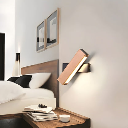 LumeOak - Elegant LED Wood Wall Light
