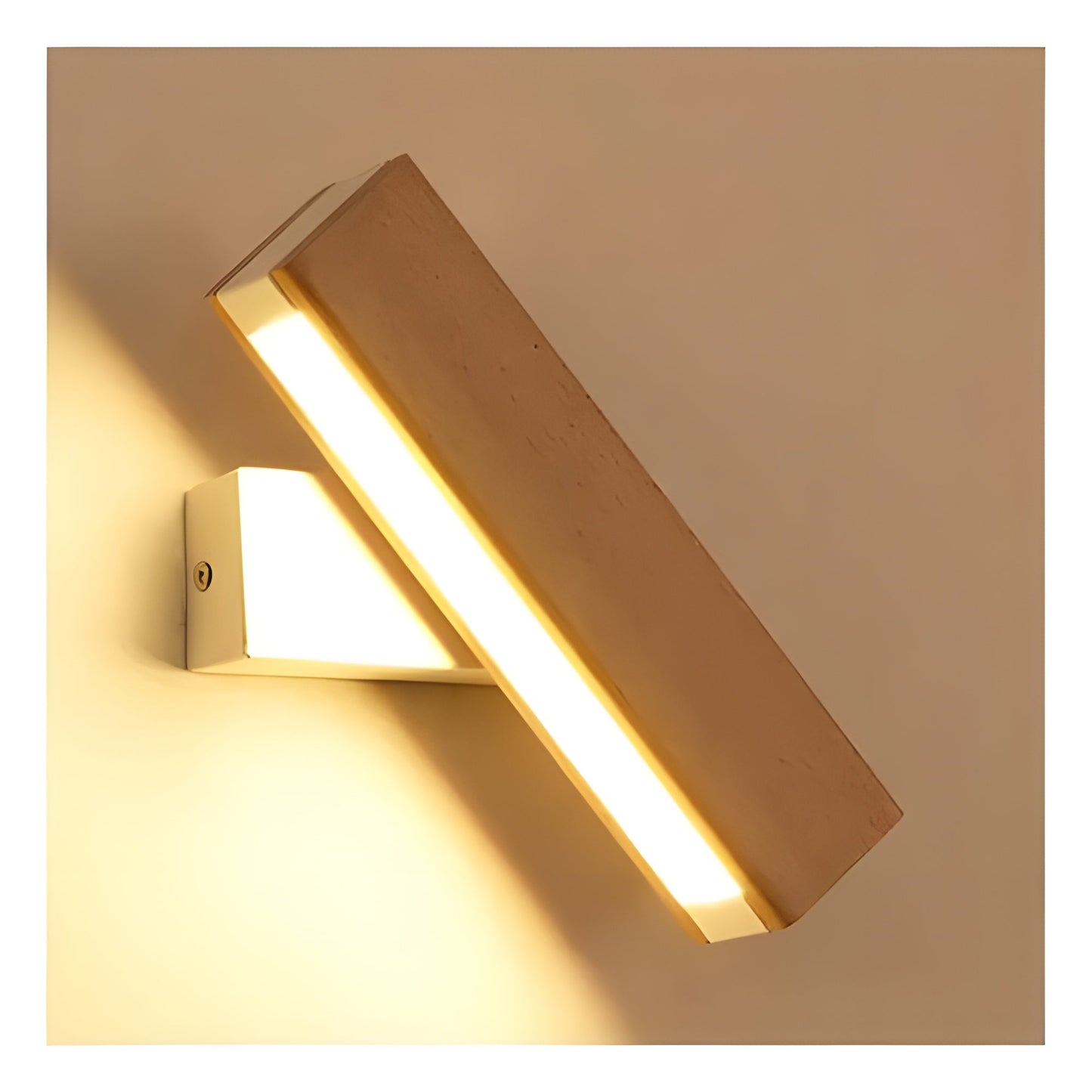 LumeOak - Elegant LED Wood Wall Light
