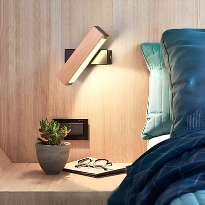 LumeOak - Elegant LED Wood Wall Light