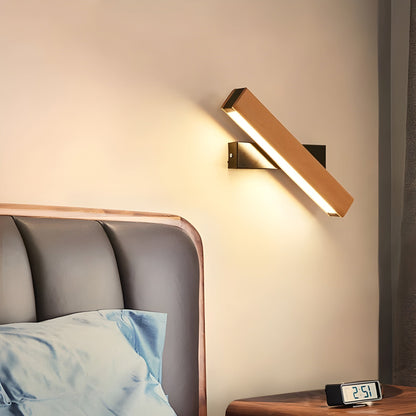 LumeOak - Elegant LED Wood Wall Light