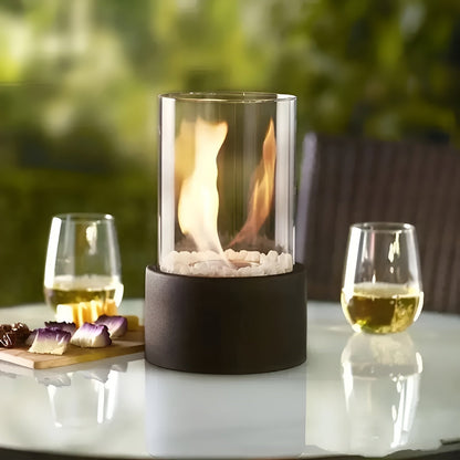 Portable Mini Fireplace - Stylish Outdoor Heater with Clean Bioethanol Fuel-1