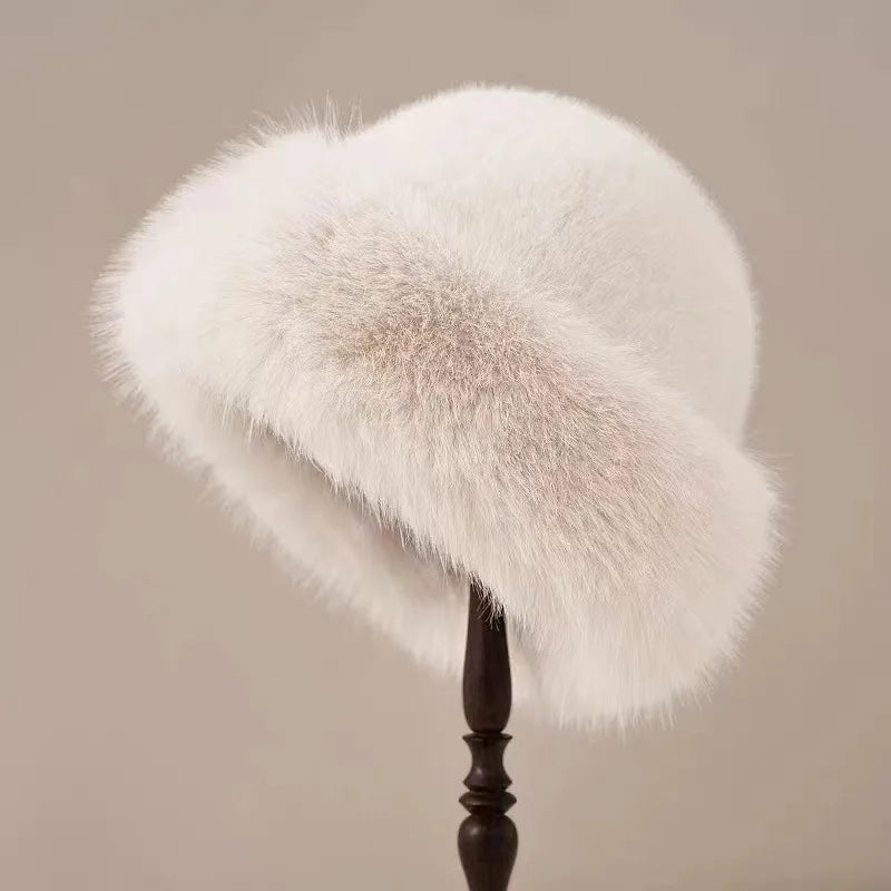 FurGlam - Sombrero de Piel Elegante para Lujo y Estilo