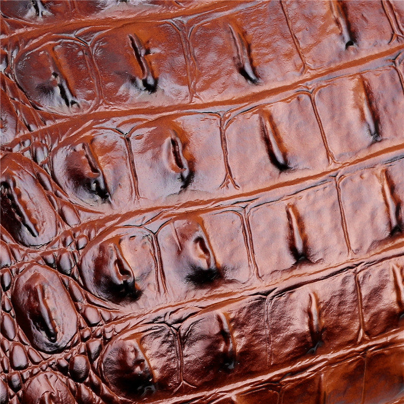 Crocodile Luxe | Elegant Vegan Leather Handbag with Versatile Design 3