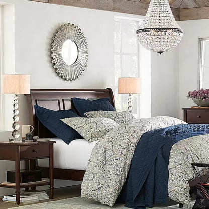 CrystalSphere - Elegant Bordlampe med Krystal Globus Design