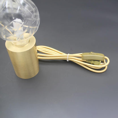 LuxeSphere - Table Lamp with Lustrous Crystal Ball and Soft Lighting