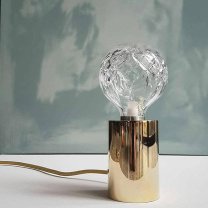 LuxeSphere - Table Lamp with Lustrous Crystal Ball and Soft Lighting