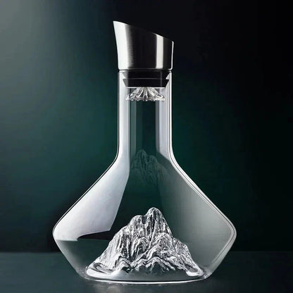 CrystalWave | Elegant Handmade Lead-Free Crystal Wine Decanter 1500ml 0