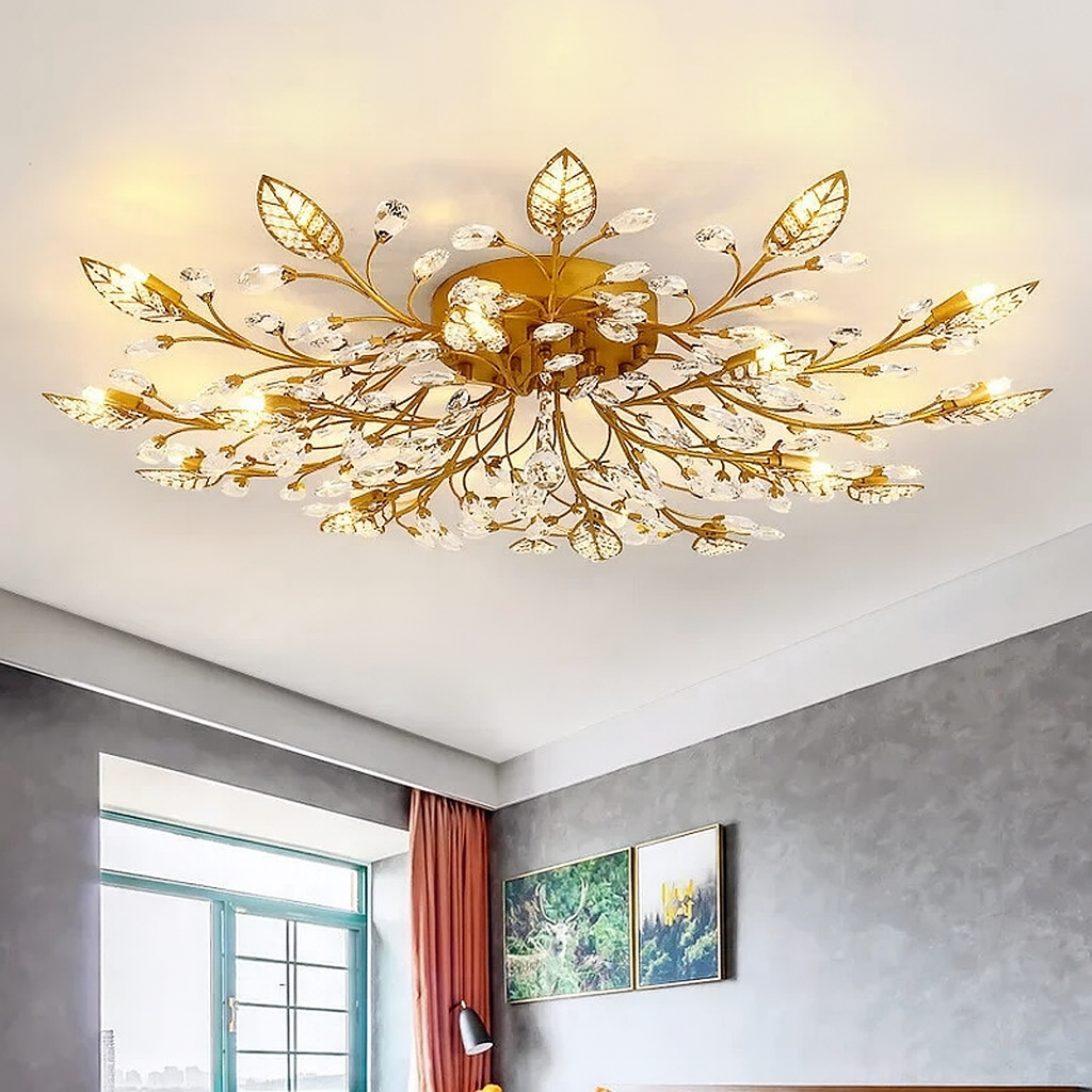 Crystal Luxury Ceiling Lamp 1