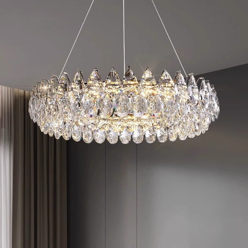 Crystal ring chandelier 0