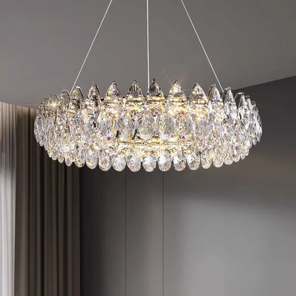 Crystal ring chandelier 0