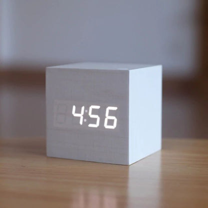 CubeCraft | Stylish Compact Digital Desk Clock for Modern Interiors 2