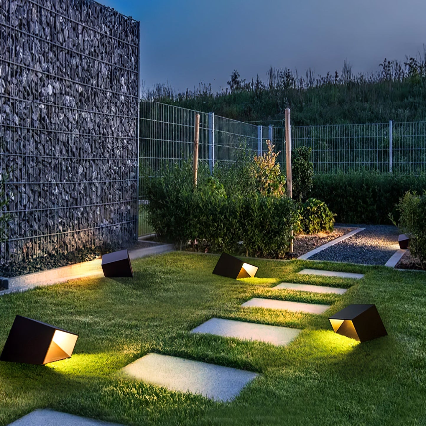Cube Garden - Solar Outdoor Light with Integrated LED for Garden Spaces-6