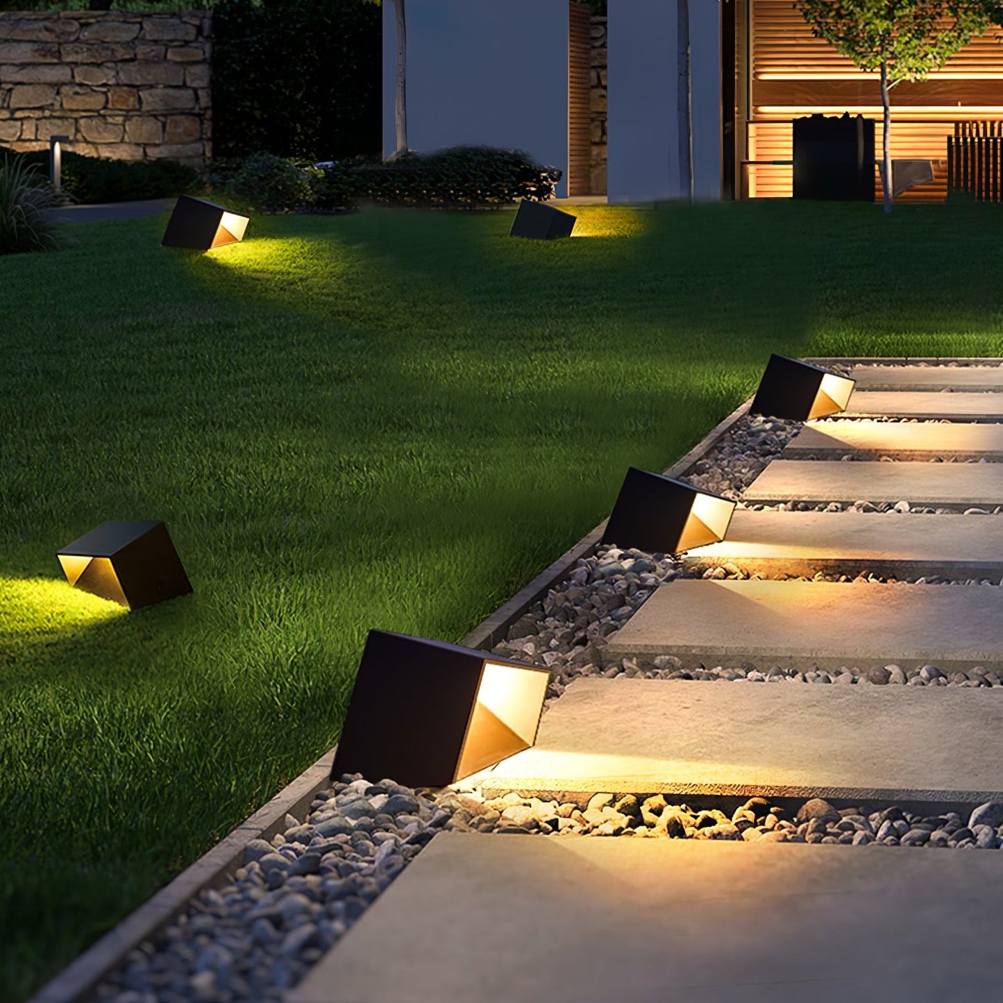 Cube Garden - Solar Outdoor Light with Integrated LED for Garden Spaces-3