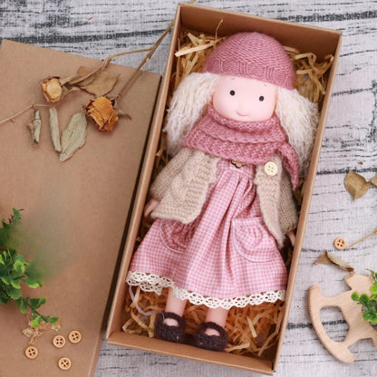 CuddlyCharm | Adorable Plush Dress-Up Doll with Accessories Gift Set 0