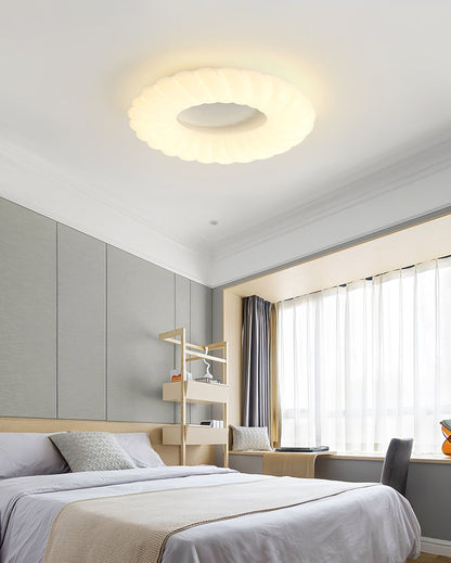 CloudGlow - Lámpara de Techo con Luz y Forma Elegante