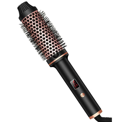 CurlEase | Hair Curler Brush – Anti-Burn Design for Safe, Effortless Styling 0