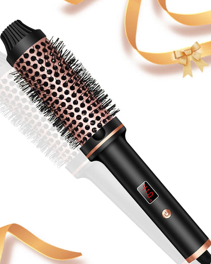 CurlEase | Hair Curler Brush – Anti-Burn Design for Safe, Effortless Styling 1