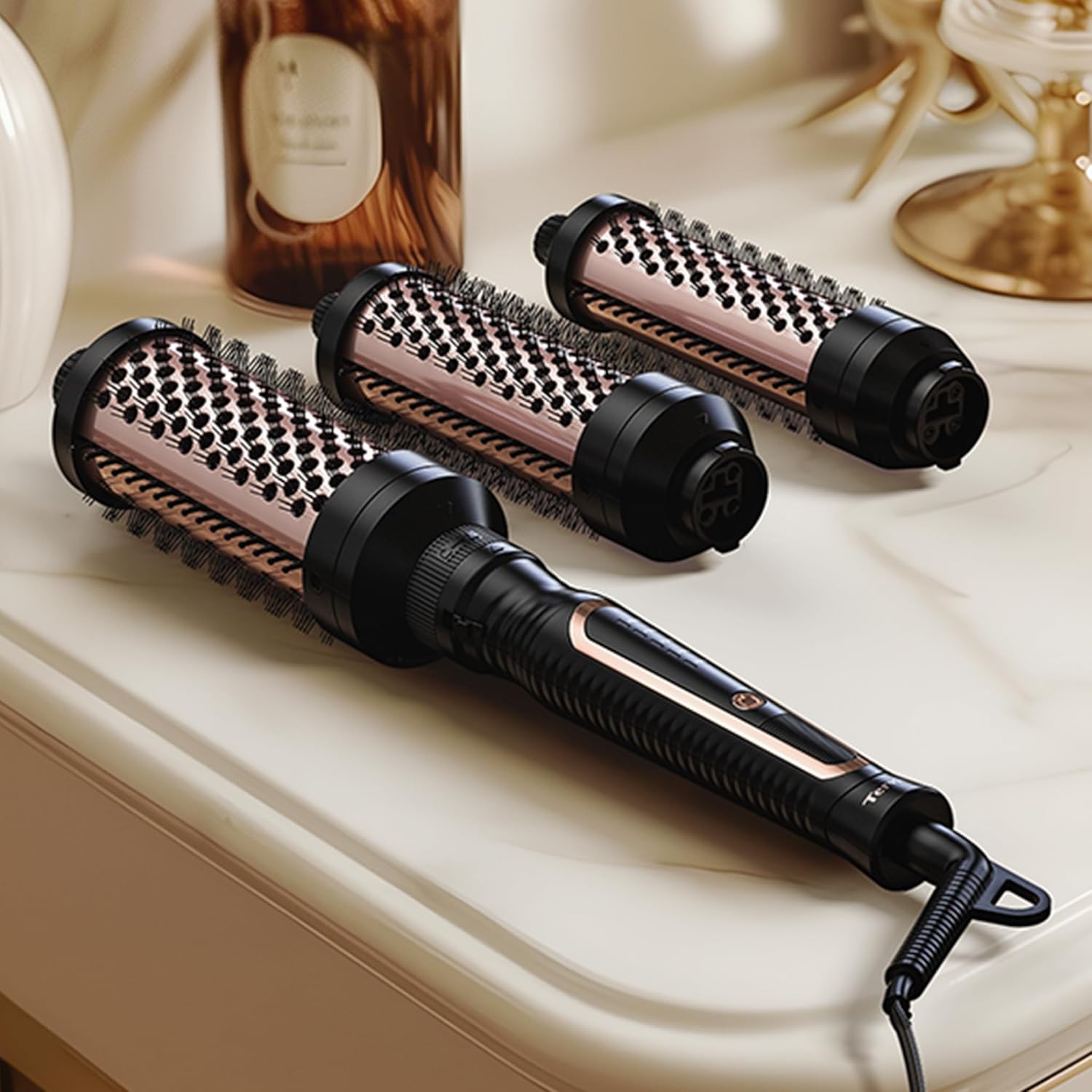 Curling Wand | 3-in-1 Ionic Styling Tool for Home 3