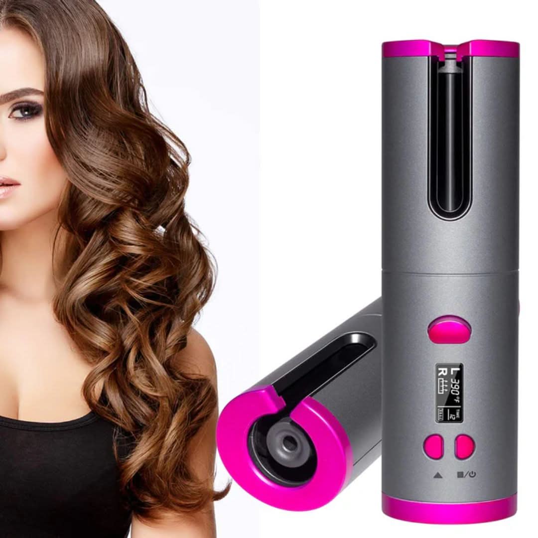 Curlmaster Cordless Automatic Curling Iron – Cordless Curling Iron for Perfect Curls 3