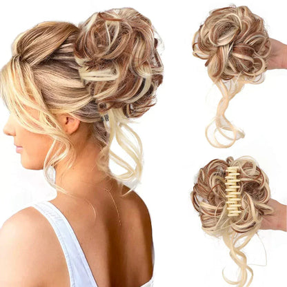 CurlyBun: Instantly Curled Bun Hair Clip 1