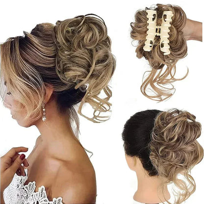 CurlyBun: Instantly Curled Bun Hair Clip 11