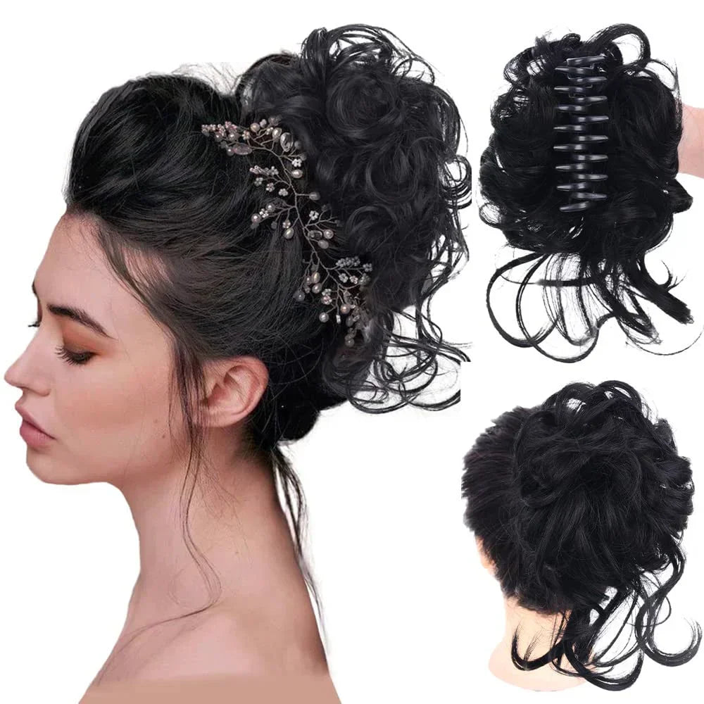 CurlyBun: Instantly Curled Bun Hair Clip 5