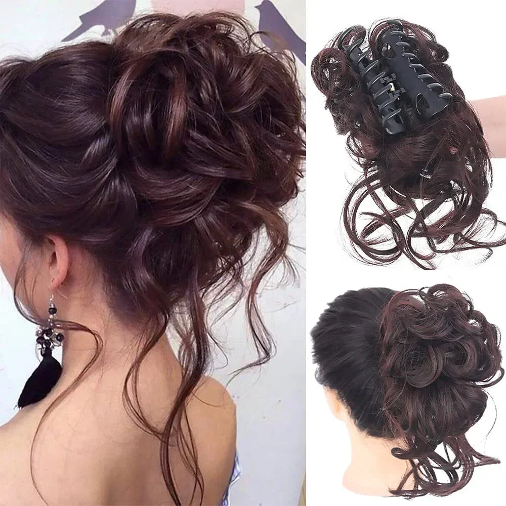 CurlyBun: Instantly Curled Bun Hair Clip 6