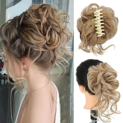 CurlyBun: Instantly Curled Bun Hair Clip 9