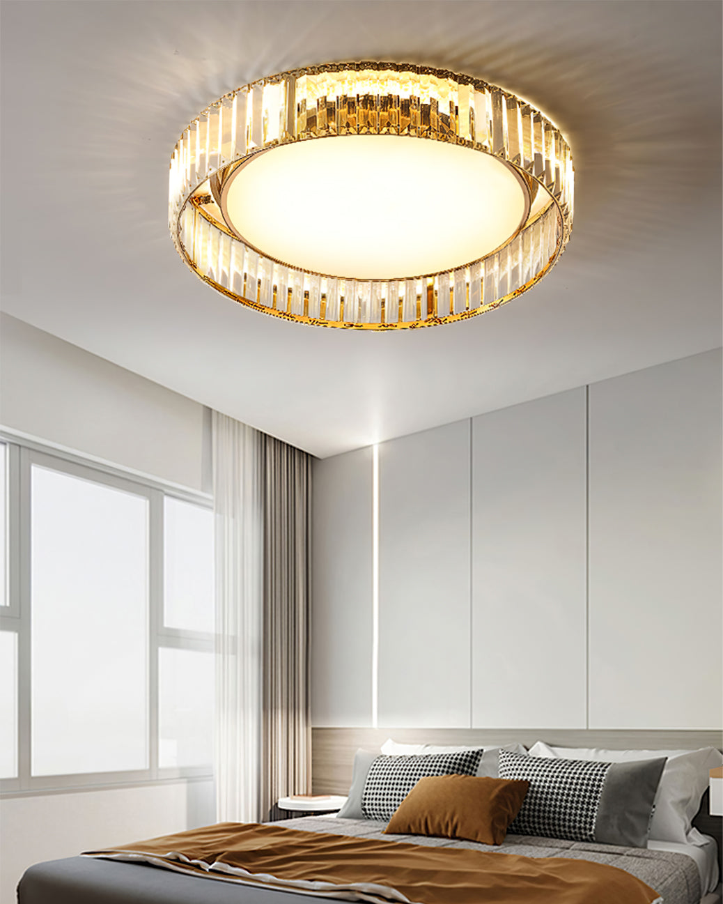 CurzonBeam - Moderne Loftlampe med Subtil Belysning