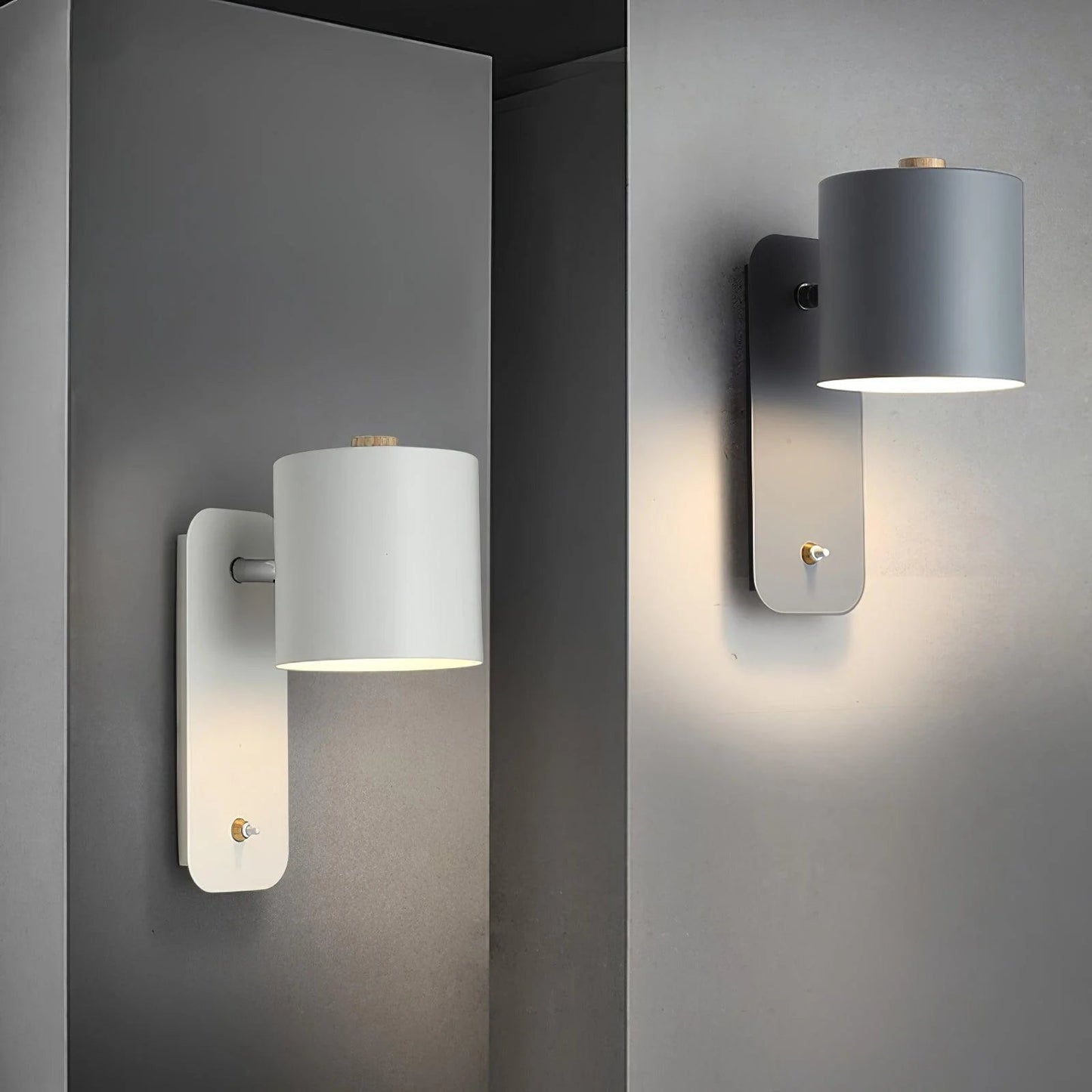 Cylinder Insert Wall Lamp 4