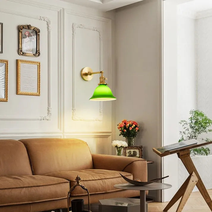 VintageBeam – Lámpara de Pared de Vidrio