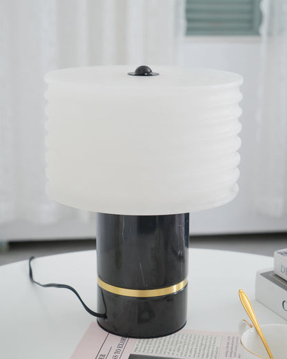 GlimmerAura - Lampe de Table Contemporaine