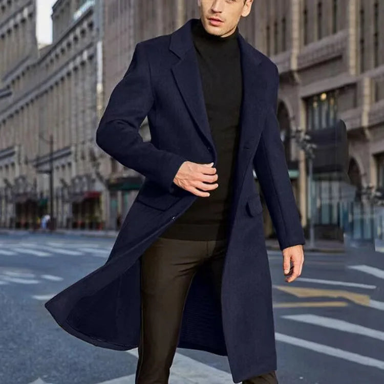 Daan | Long coat for men 7