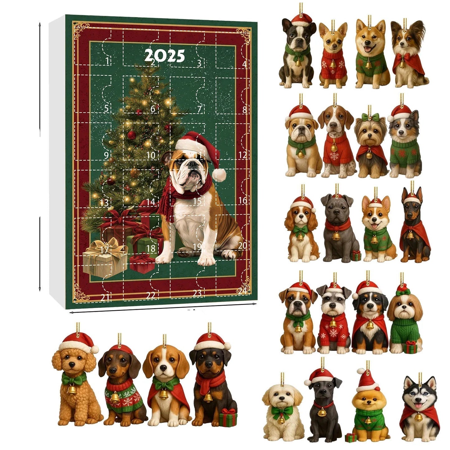 Dachshund Delight | Charming Colorful Advent Calendar for Dog Lovers 6