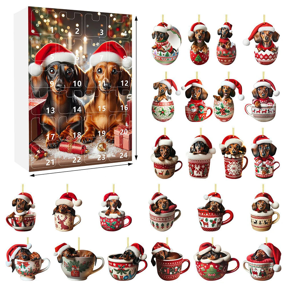 Dachshund Joy | Festive Whimsical Advent Calendar for Dog Lovers 0