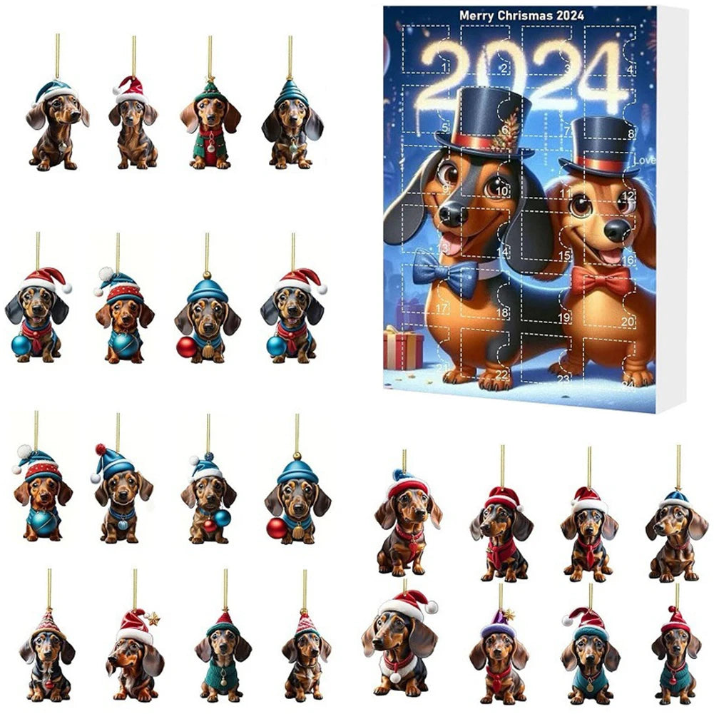 Dachshund Joy | Festive Whimsical Advent Calendar for Dog Lovers 10