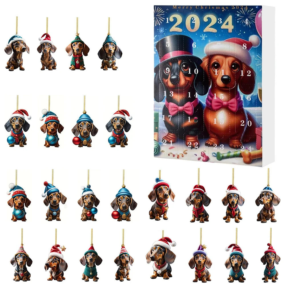 Dachshund Joy | Festive Whimsical Advent Calendar for Dog Lovers 11