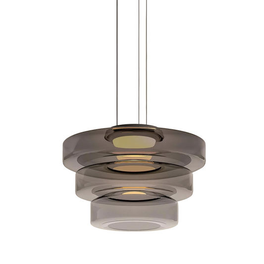Danish glass Bauhaus pendant lamp 0