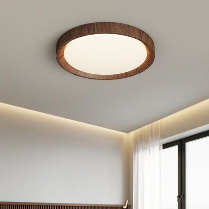 Dark Wooden Ceiling Lamp 1