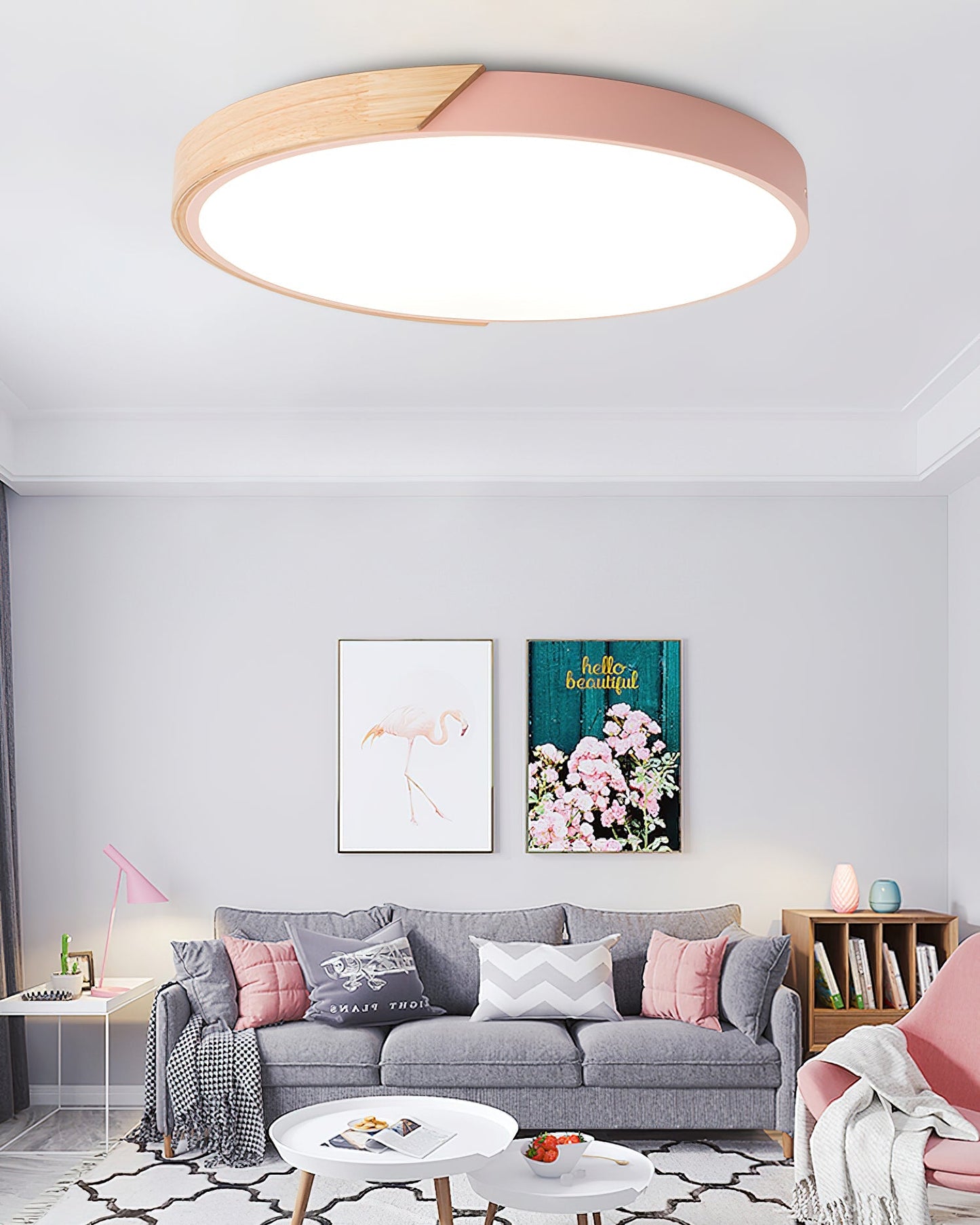 DelphiBeam - Deckenlampe mit anspruchsvollem Design und sanfter Beleuchtung