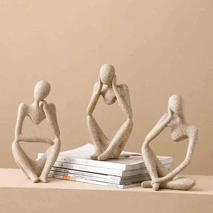 ThinkForm - Abstract Thinker Sculpture