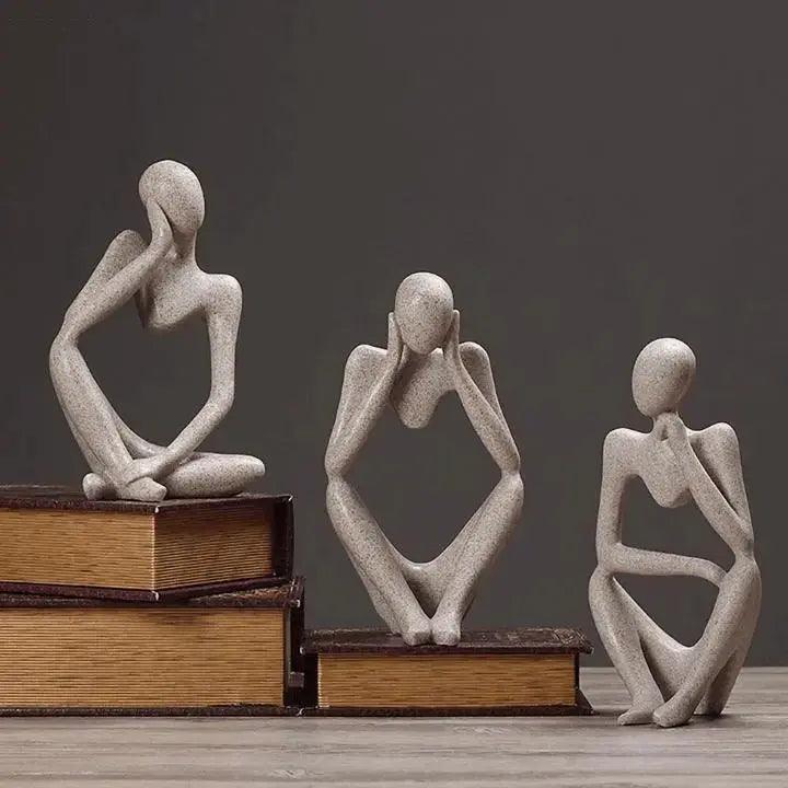 ThinkForm - Abstract Thinker Sculpture