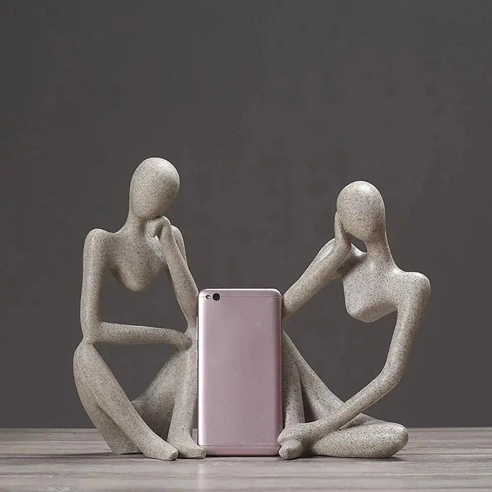 ThinkForm - Abstract Thinker Sculpture