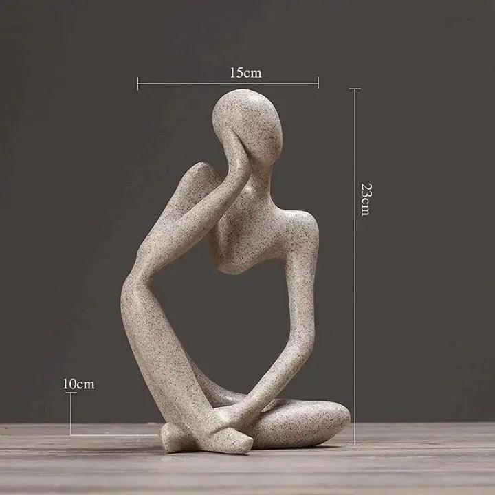 ThinkForm - Abstract Thinker Sculpture