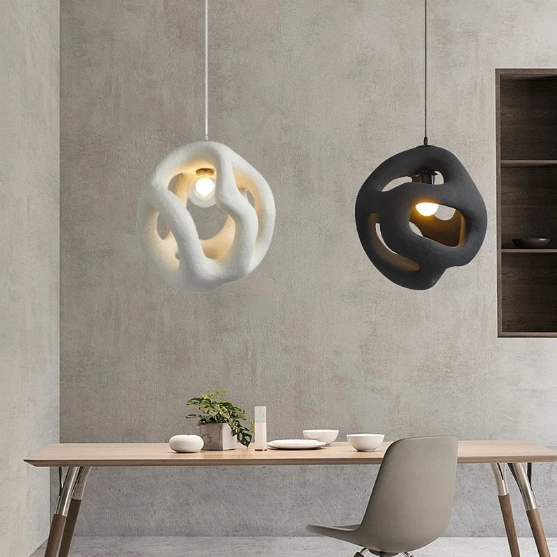 SereneShade – Artistic Wabi Sabi Pendant Lamp